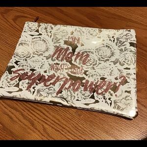 NWT Lot of 3 Metallic “Mom” Make-up Case / Clutch